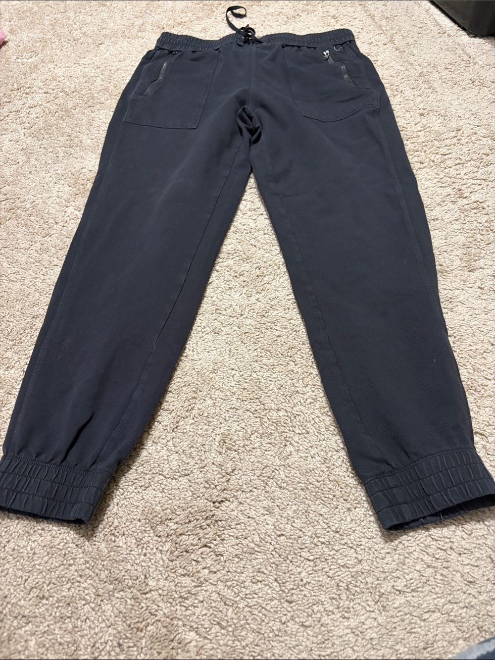 Calia Carrie Underwood Black Athletic Jogger Pants Sz Small Gym Athleisure